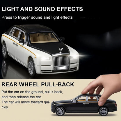 Luxury Die-Cast Executive Sedan Toy – Premium Metal Model